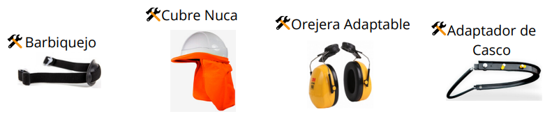 Accesorios para Casco